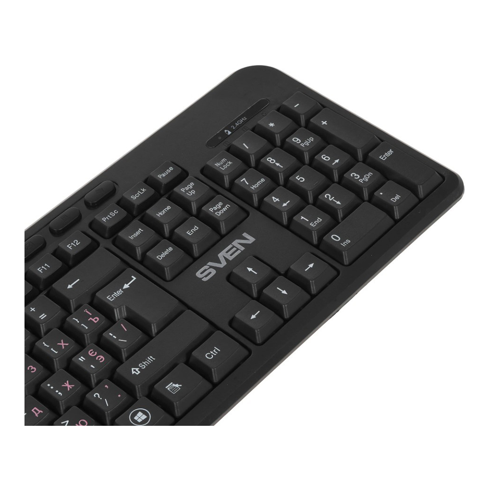 Tastatura + mouse fara fir Sven KB-C3200W / Membrana photo 2